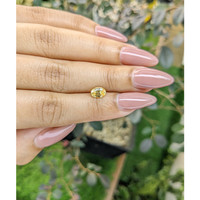 1.02 Ct. Orangish Yellow Sapphire from Ceylon (Sri Lanka) Life Style