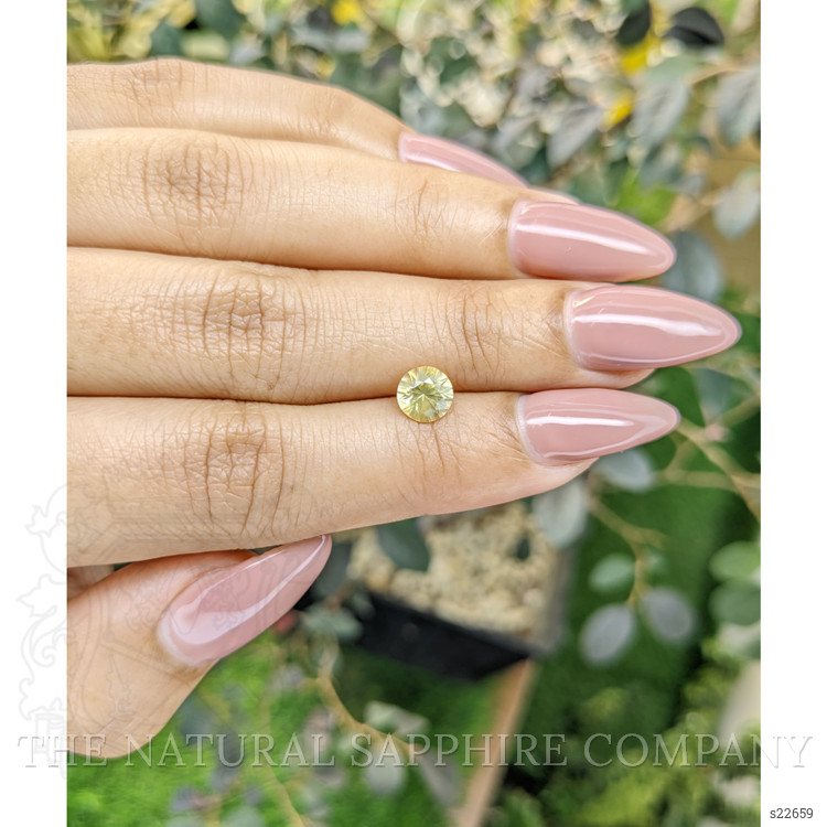 1.16 Ct. Yellow Sapphire from Ceylon (Sri Lanka)