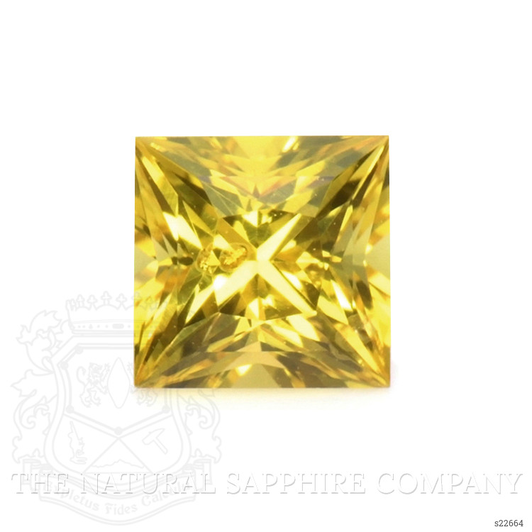 0.48 Ct. Yellow Sapphire from Ceylon (Sri Lanka)