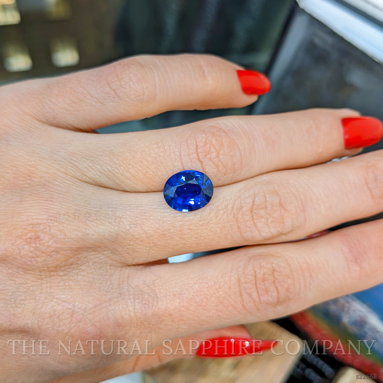 3.07 Ct. Blue Sapphire from Madagascar