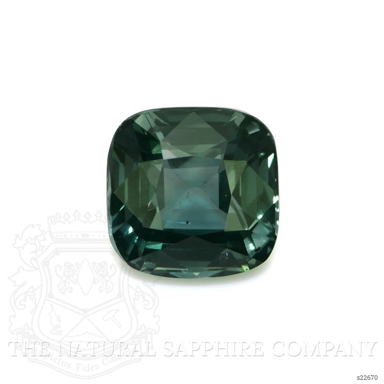1.98 Ct. Green Sapphire from Ceylon (Sri Lanka)