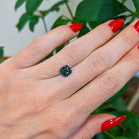 1.98 Ct. Green Sapphire from Ceylon (Sri Lanka) Life Style