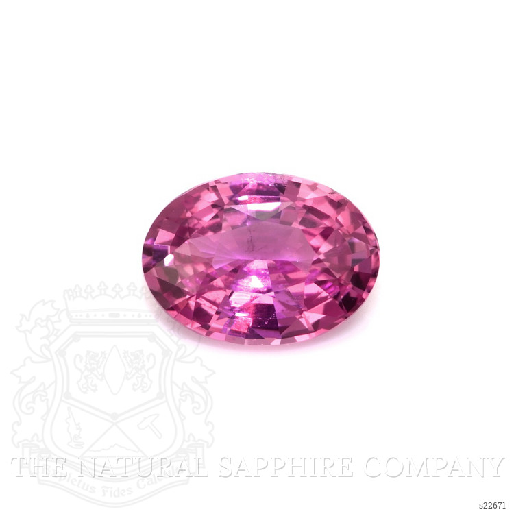 1.15 Ct. Pink Sapphire from Ceylon (Sri Lanka)
