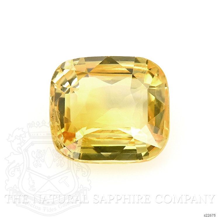 1.51 Ct. Orangish Yellow Sapphire from Madagascar