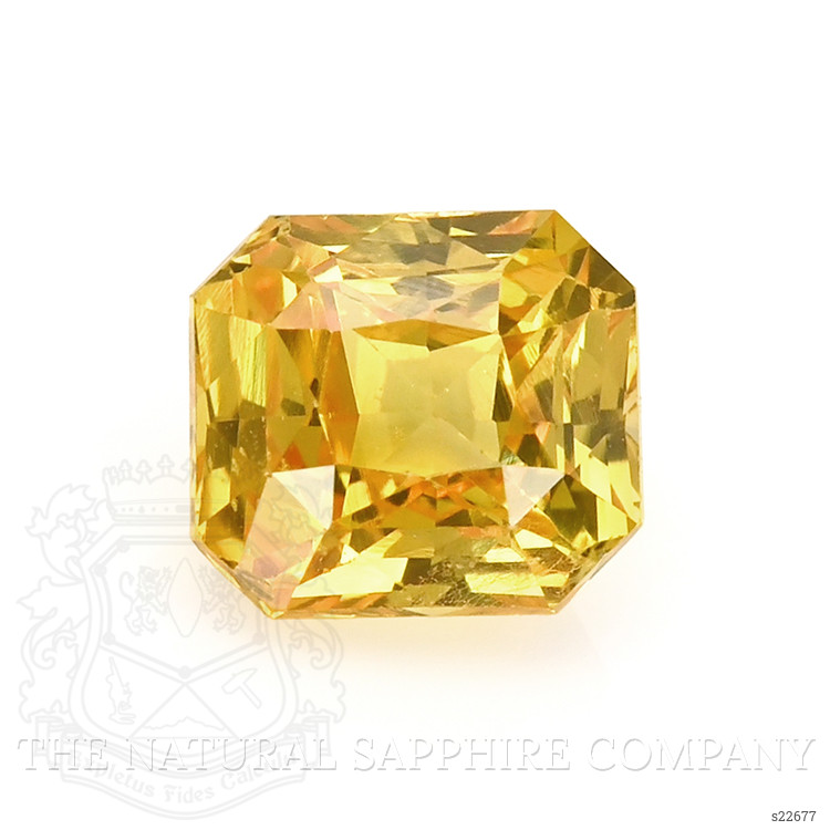 1.07 Ct. Orangish Yellow Sapphire from Madagascar
