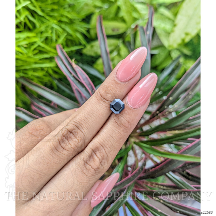 2.69 Ct. Bluish Green Sapphire from Africa