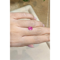 1.58 Ct. Pink Sapphire Life Style
