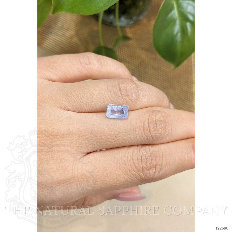 2.30 Ct. Blue Sapphire from Ceylon (Sri Lanka)