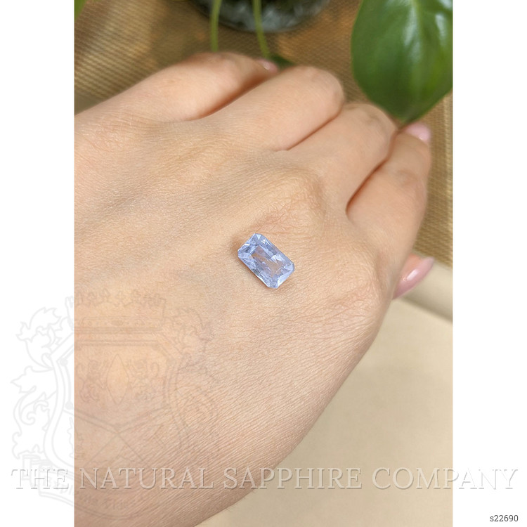 2.30 Ct. Blue Sapphire from Ceylon (Sri Lanka)