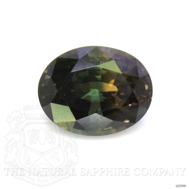 1.69 Ct. Bi Color Sapphire from Ceylon (Sri Lanka)