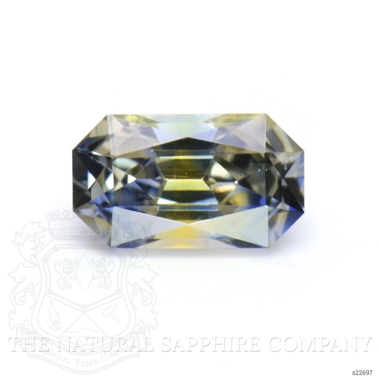 0.86 Ct. Bi Color Sapphire from Ceylon (Sri Lanka)