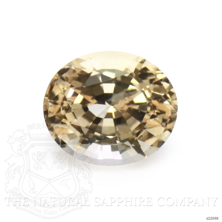 1.13 Ct. Peach Sapphire from Ceylon (Sri Lanka)