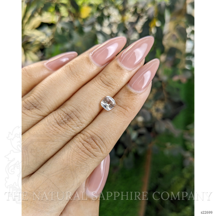 1.14 Ct. Peach Sapphire from Ceylon (Sri Lanka)