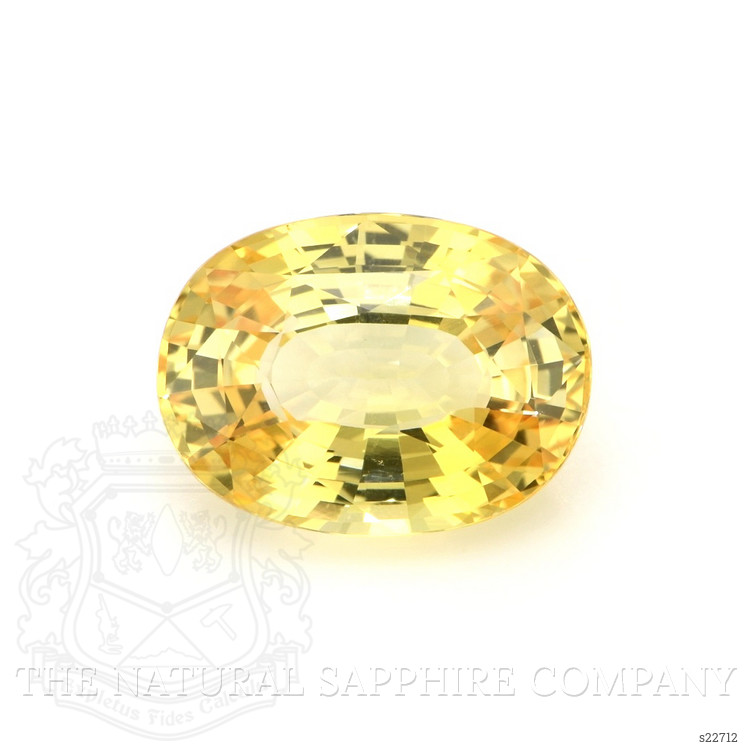 7.06 Ct. Yellow Sapphire from Ceylon (Sri Lanka)