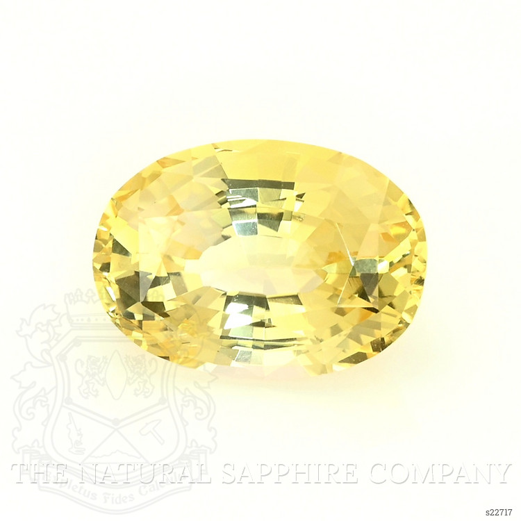 11.46 Ct. Yellow Sapphire from Ceylon (Sri Lanka)