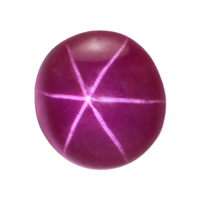 2.64 Ct. Star Ruby from Vietnam Image