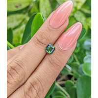 1.00 Ct. Green Sapphire from Africa Life Style