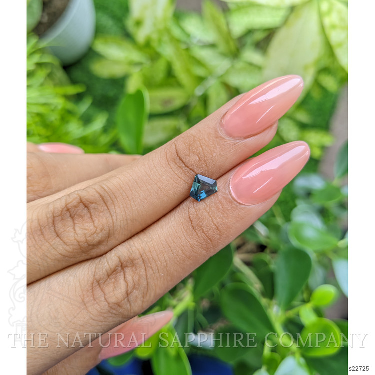 1.14 Ct. Bluish Green Sapphire from Africa