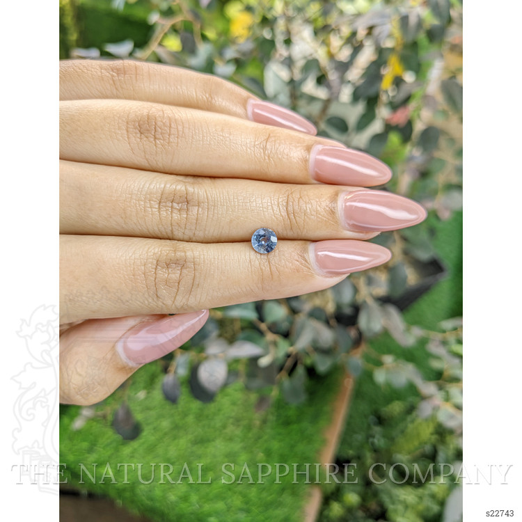 0.83 Ct. Bi Color Sapphire from Ceylon (Sri Lanka)