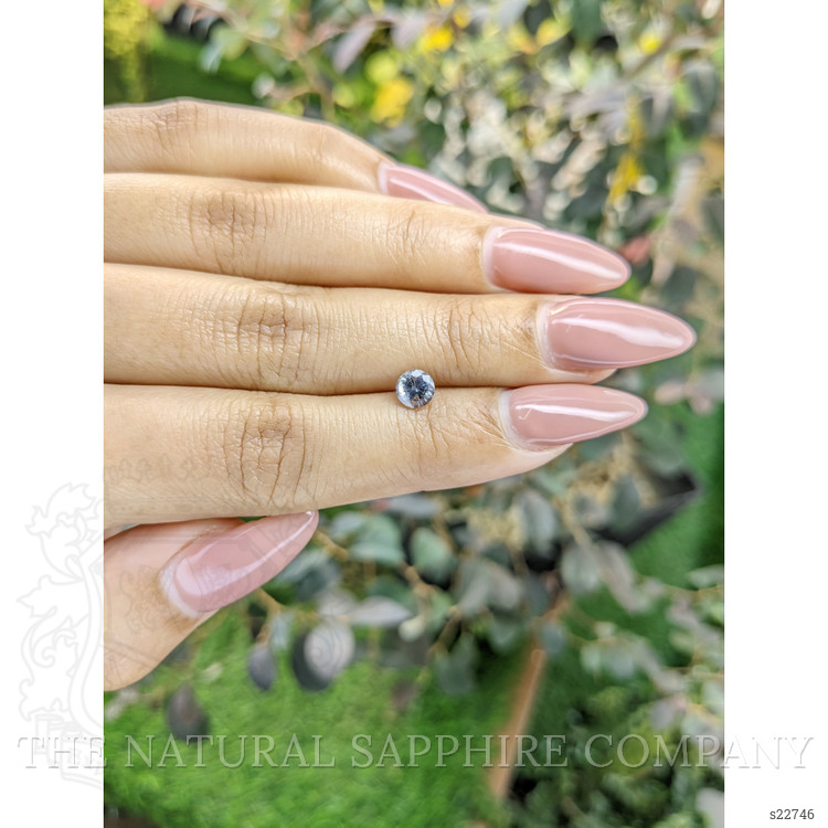 0.75 Ct. Blue Sapphire from Ceylon (Sri Lanka)