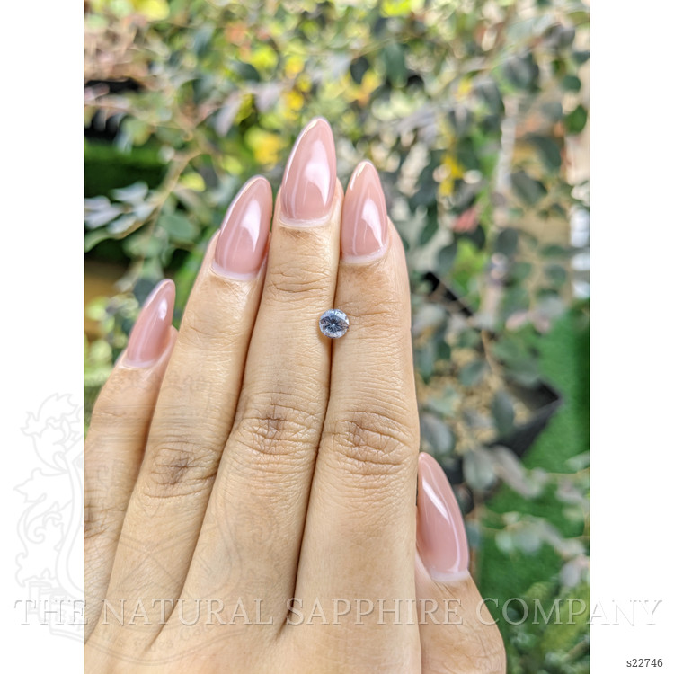 0.75 Ct. Blue Sapphire from Ceylon (Sri Lanka)