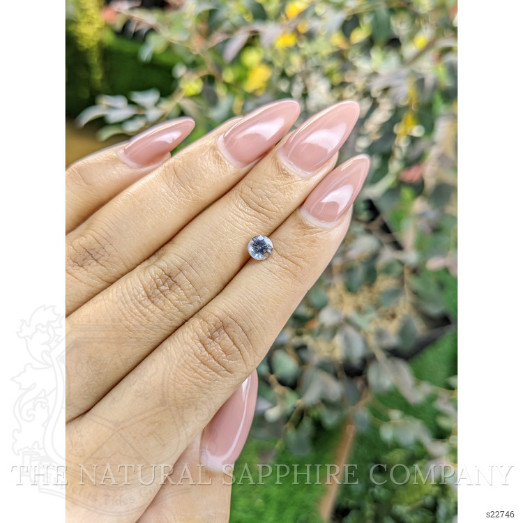 0.75 Ct. Blue Sapphire from Ceylon (Sri Lanka)