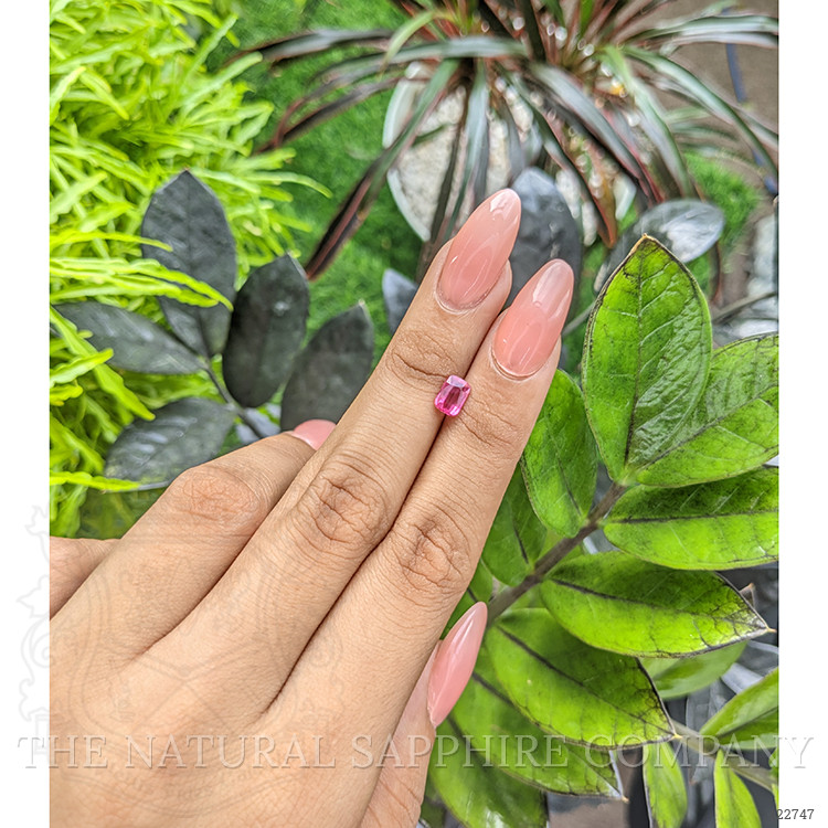 1.01 Ct. Pink Sapphire from Tanzania