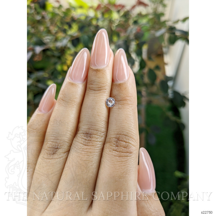 0.50 Ct. Peach Sapphire from Ceylon (Sri Lanka)