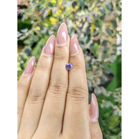 0.68 Ct. Purple Sapphire from Ceylon (Sri Lanka) Life Style
