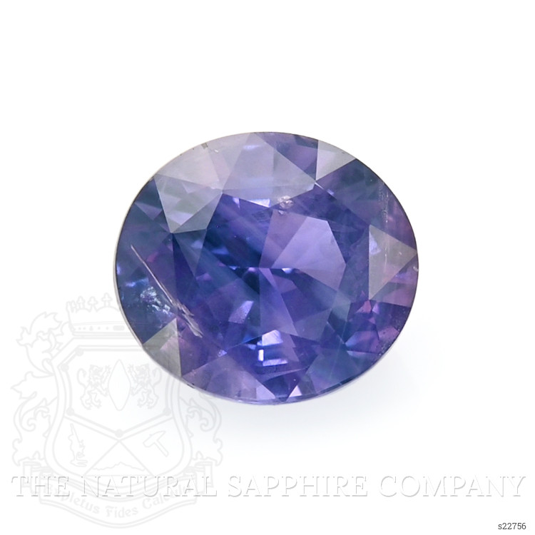 1.58 Ct. Bluish Purple Sapphire from Tanzania