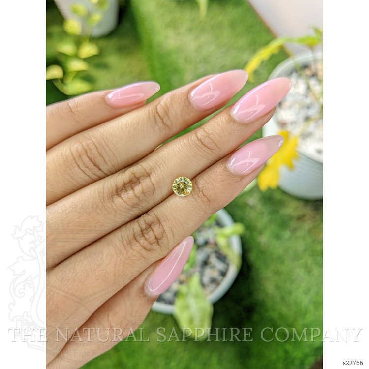 1.24 Ct. Yellow Sapphire from Ceylon (Sri Lanka)