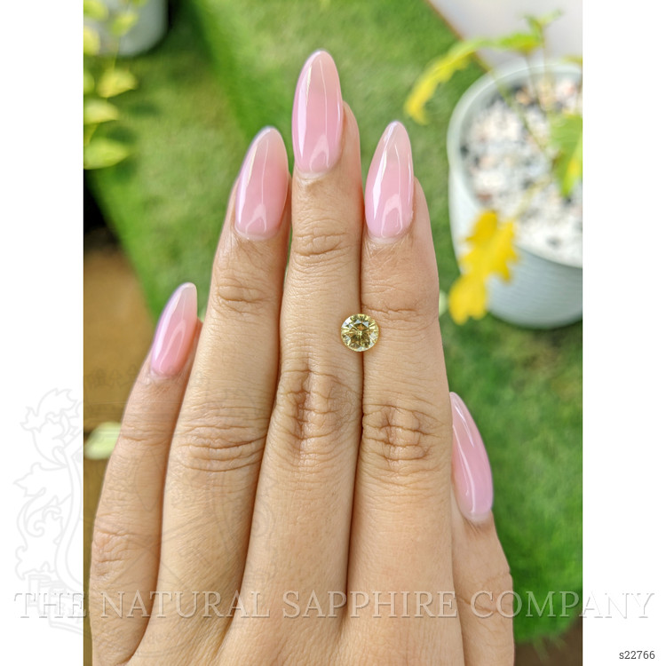 1.24 Ct. Yellow Sapphire from Ceylon (Sri Lanka)