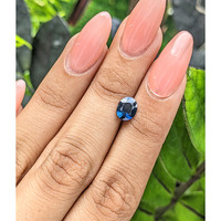 1.53 Ct. Blue Sapphire from Tanzania Life Style