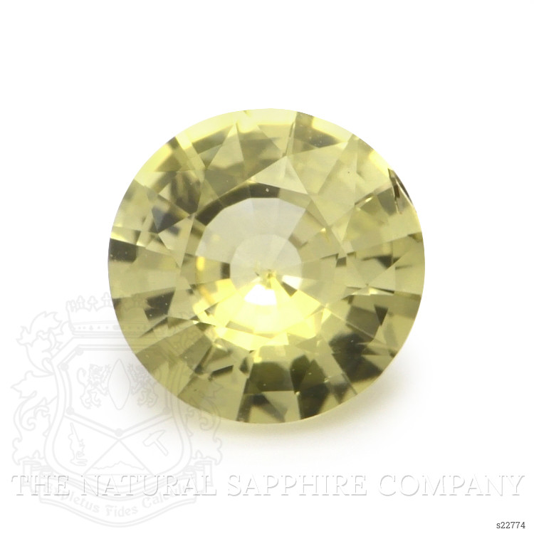 0.70 Ct. Yellow Sapphire from Ceylon (Sri Lanka)