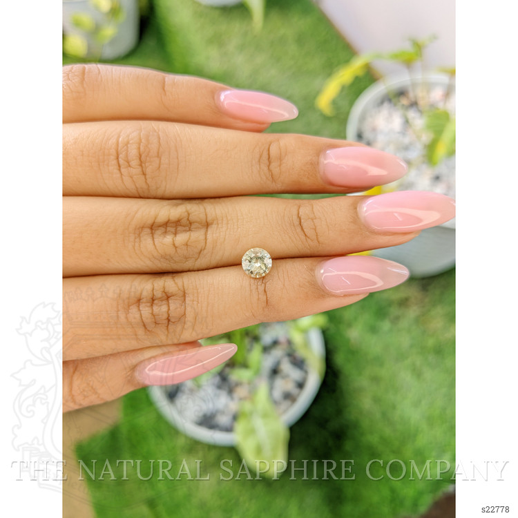 0.93 Ct. Yellow Sapphire from Ceylon (Sri Lanka)