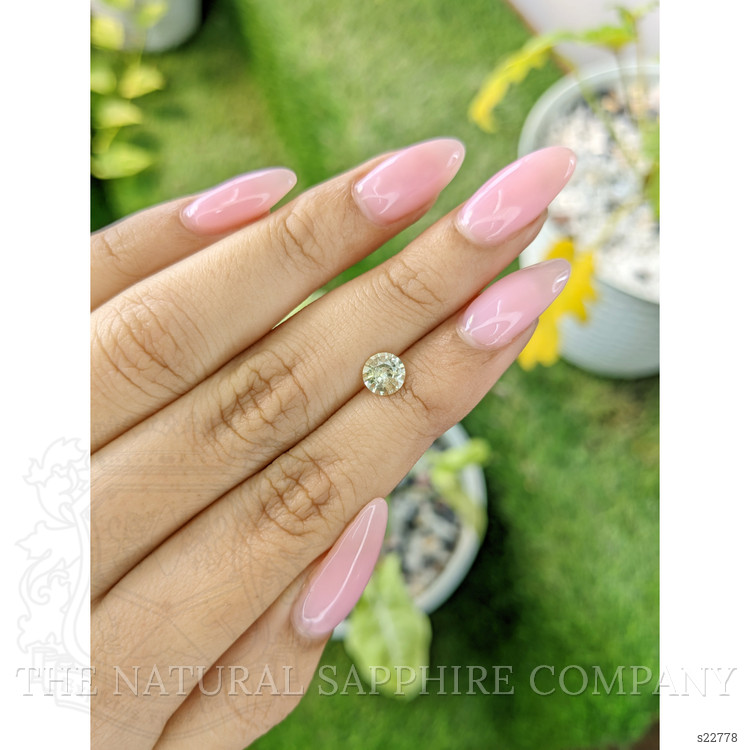 0.93 Ct. Yellow Sapphire from Ceylon (Sri Lanka)