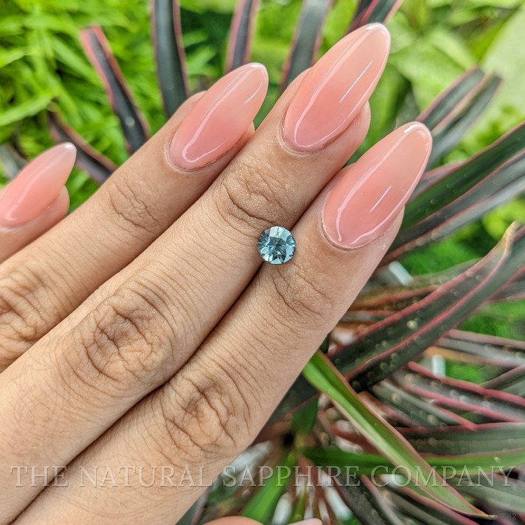 1.36 Ct. Bluish Green Sapphire from Tanzania