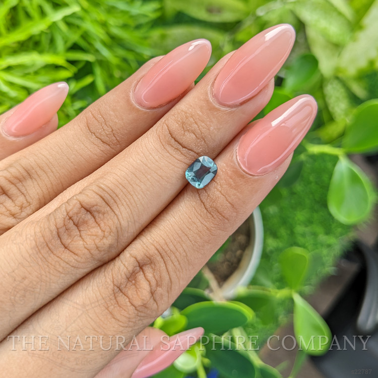 1.56 Ct. Bluish Green Sapphire from Tanzania