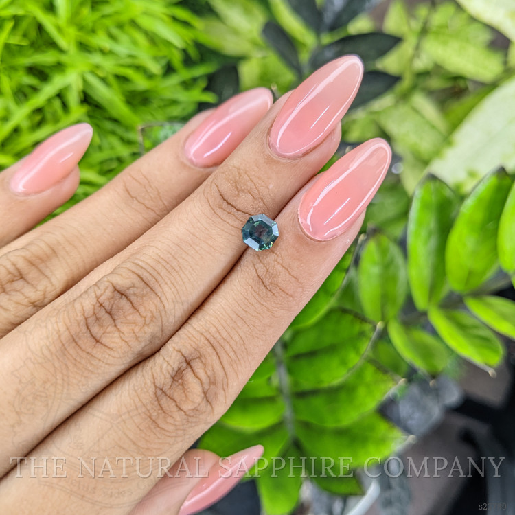 1.55 Ct. Bluish Green Sapphire from Tanzania