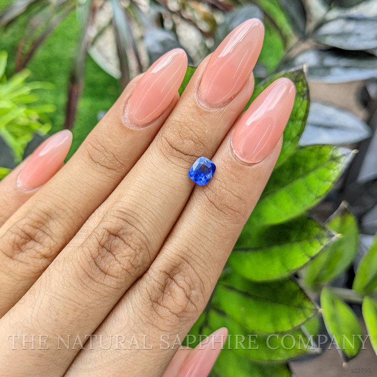 1.04 Ct. Blue Sapphire from Tanzania