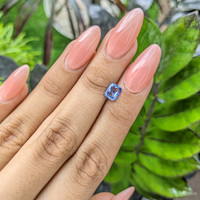 1.09 Ct. Blue Sapphire from Tanzania Life Style