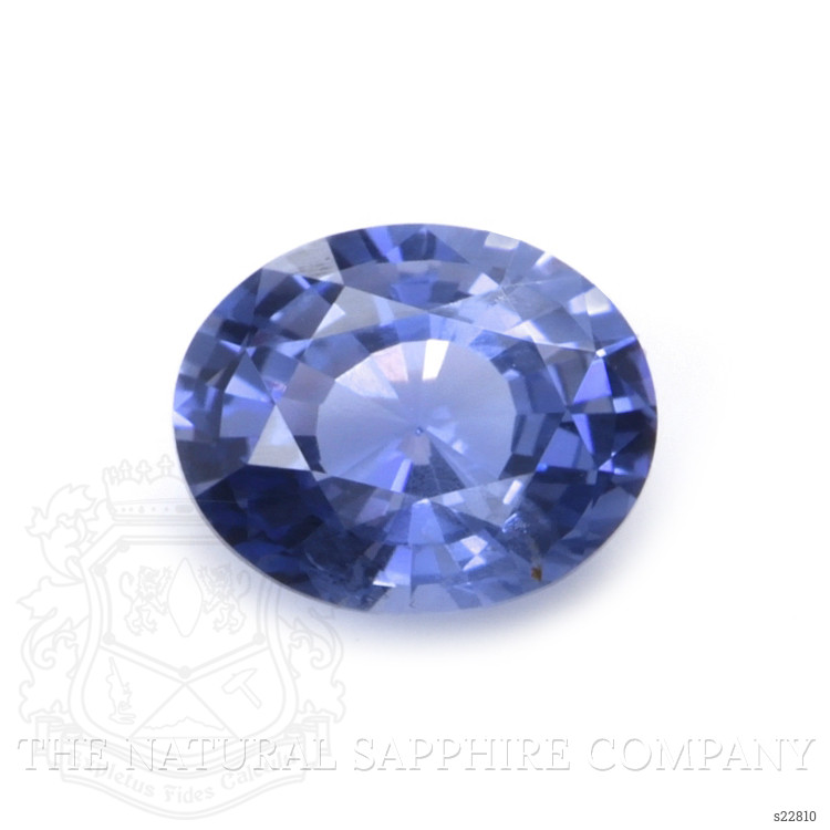 0.87 Ct. Blue Sapphire from Ceylon (Sri Lanka)