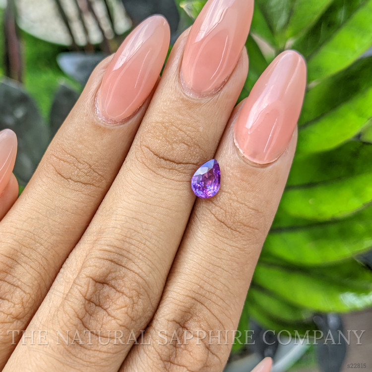 1.01 Ct. Purple Sapphire from Tanzania