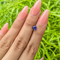 1.05 Ct. Blue Sapphire from Tanzania Life Style