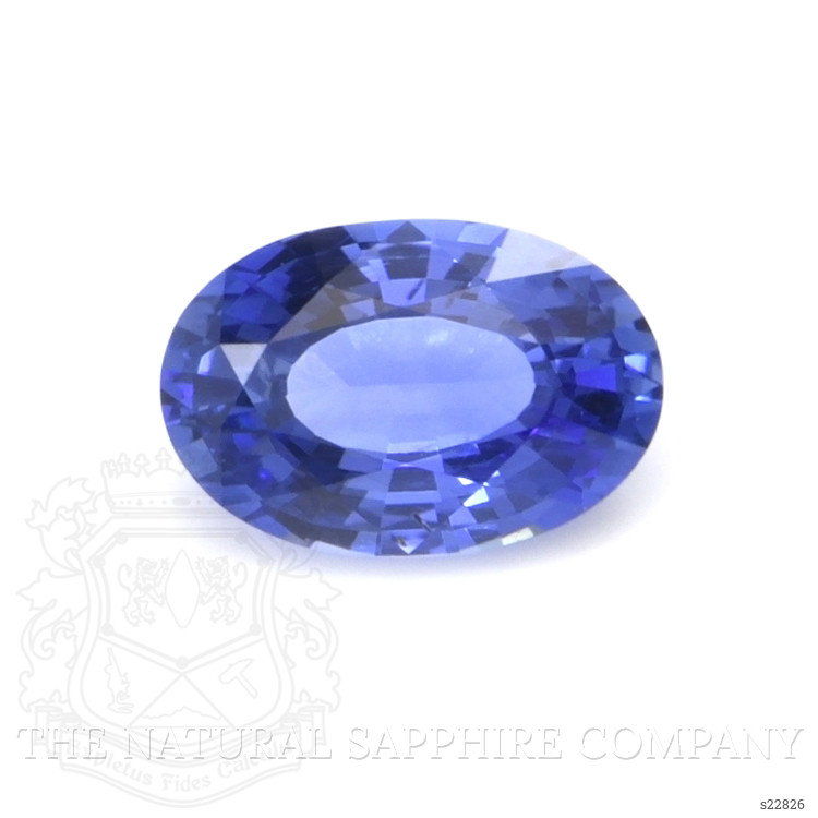 0.43 Ct. Blue Sapphire from Ceylon (Sri Lanka)