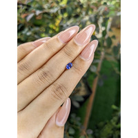 0.43 Ct. Blue Sapphire from Ceylon (Sri Lanka) Life Style