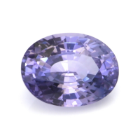 0.96 Ct. Bluish Purple Sapphire from Ceylon (Sri Lanka) Video