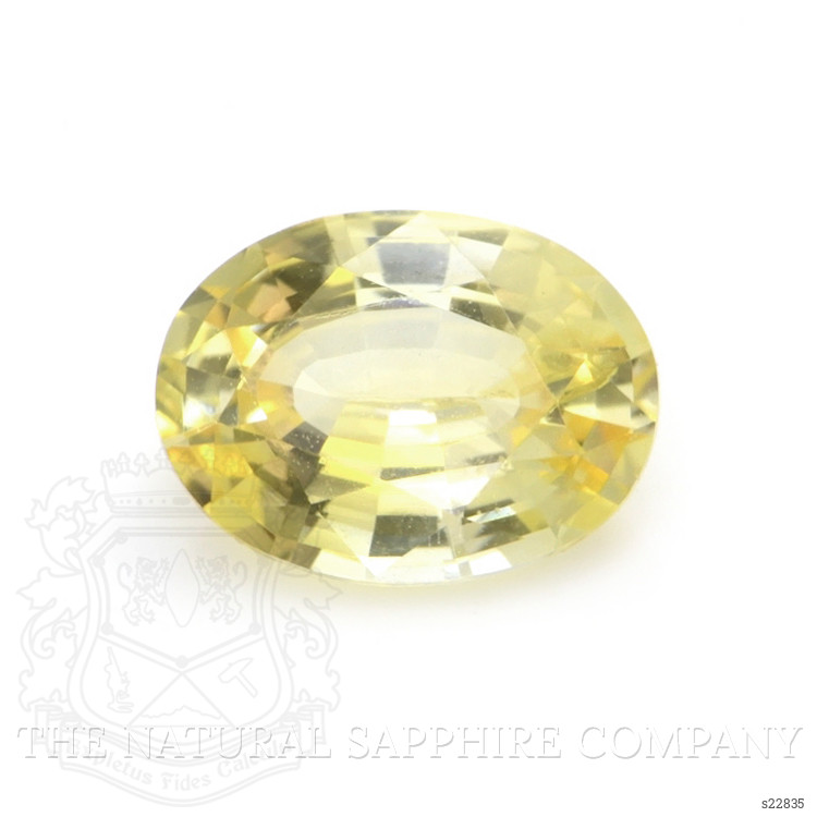1.06 Ct. Yellow Sapphire from Ceylon (Sri Lanka)
