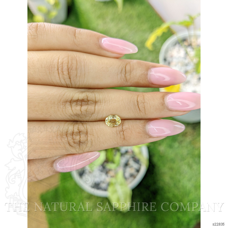 1.06 Ct. Yellow Sapphire from Ceylon (Sri Lanka)