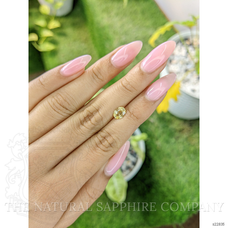 1.06 Ct. Yellow Sapphire from Ceylon (Sri Lanka)